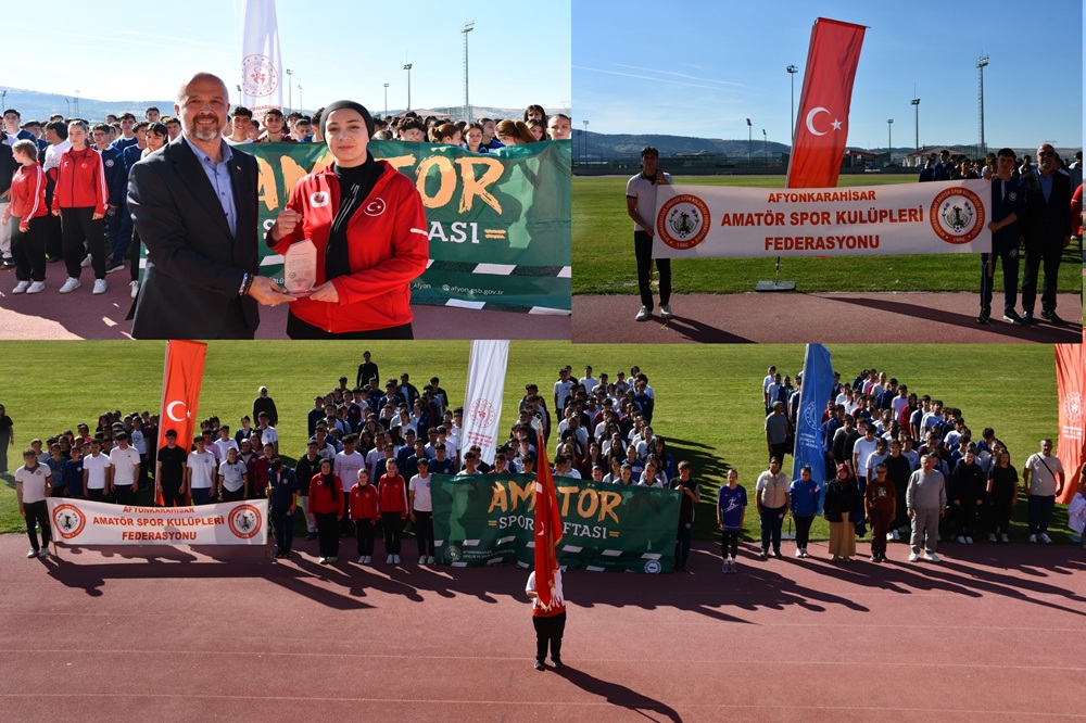 AMATÖR SPOR HAFTASI KUTLANIYOR