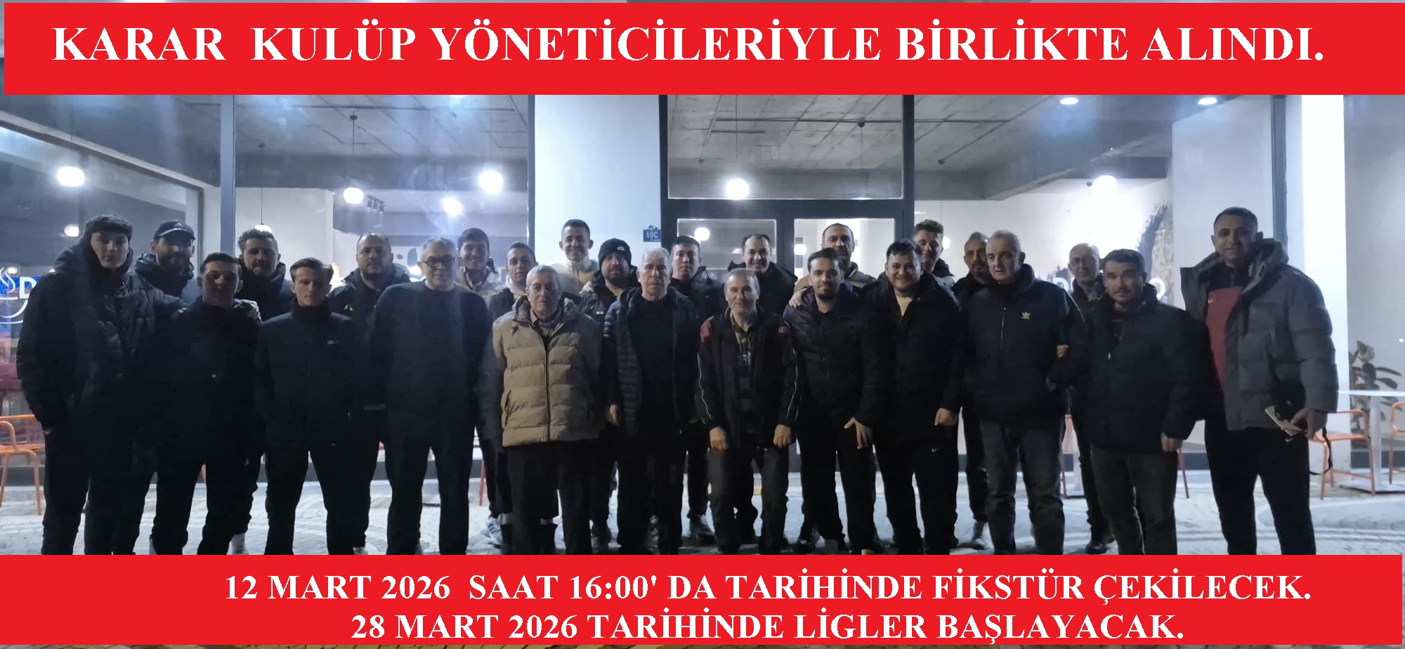 U11-U12 -U13 LİGLERİNİN PLANLAMASI YAPILDI.