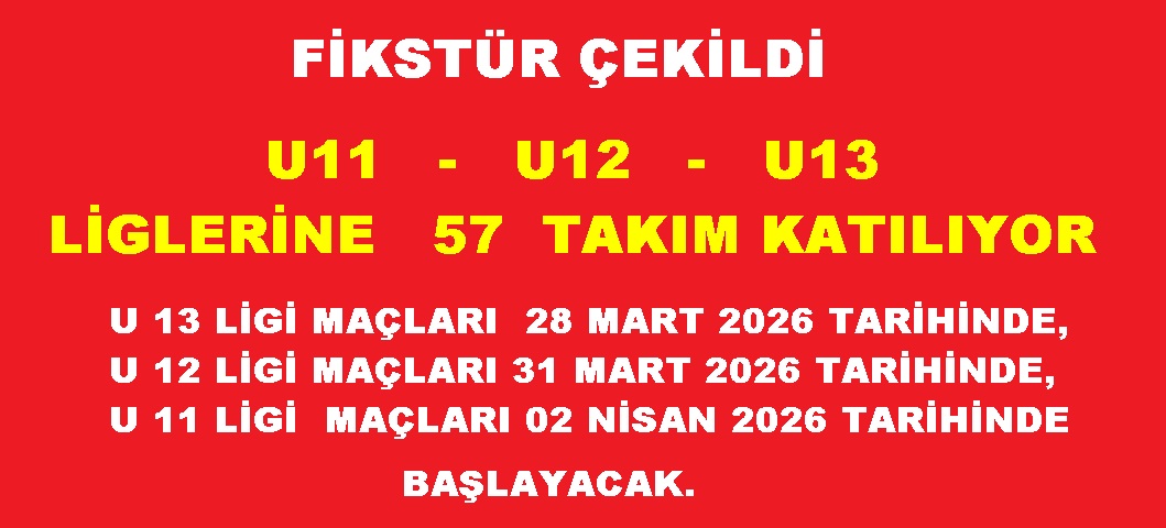 MİNİK SPORCULAR SAHALARA İNİYOR.